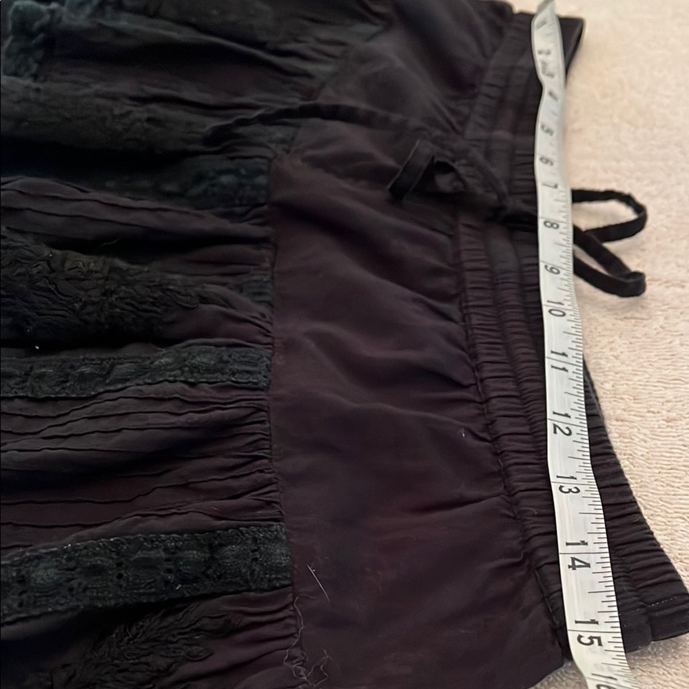 Muche & Muchette Elegant Black Tiered Skirt - Picture 6 of 6